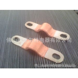 供应一体化接头镀锡可伸缩铜软连接线 发电机母线 减震防爆整流导电排