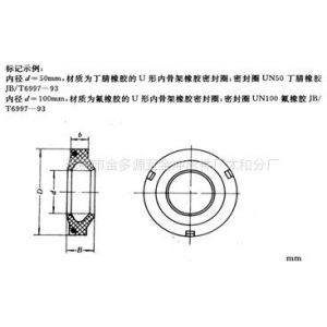 UN型内骨架油封密封圈密封环、U型内骨架油封密封圈