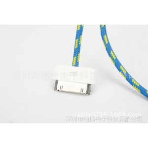 深圳供应ebay iphone平板电脑棉编织数据线