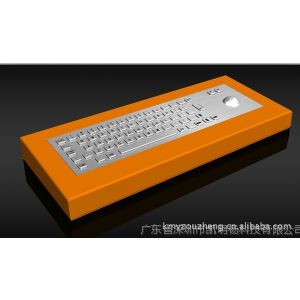 供应金属PC键盘，金属工业键鼠一体PC键盘（定制各种键面颜色）