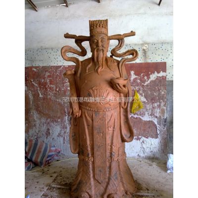 财神爷雕塑|玻璃钢财神爷价格|广东财神爷雕塑