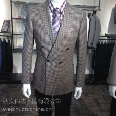 汉中伟志西服厂家 生产销售男女职业西服套装 休闲西服