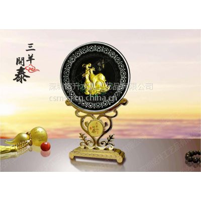 重庆羊年商务礼品订购|重庆羊年合金礼品定制|羊年炭雕环保礼品定制