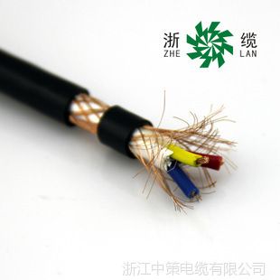 供应杭州 浙江中策电缆 圆软护套屏蔽电线 RVVP2*1.5平方 电源线