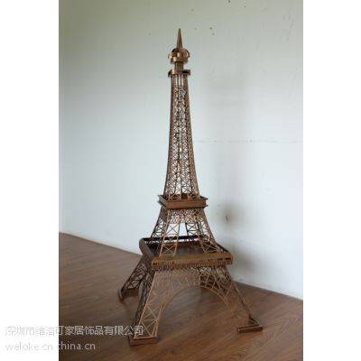 供应巴黎铁塔模型 埃菲尔铁塔道具 铁艺铁塔模型 可定制高度1-20米