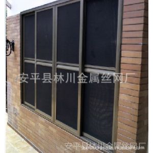 潮州市宝圣鑫安平厂家供应pvc金刚网 防弹窗纱 包塑窗纱厂家