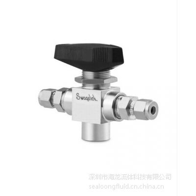 供应美国进口Swagelok 8mm 三通高压球阀 SS-83XKS8MM