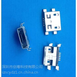 Micro 5P ABĸ1.05-USBĽưʽSMT ο ֱ