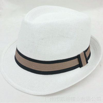 广东广州凯维帽子工厂精编中性定型草帽
