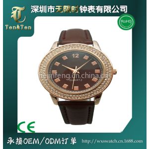 供应女士表时尚 新款时装皮带表 无***手表女