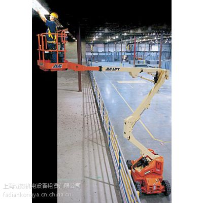 供应杭州高空作业车租赁，28米升降平台出租，曲臂直臂高空车出租