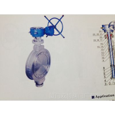 美标三偏心对夹式蝶阀厂家D673H福建