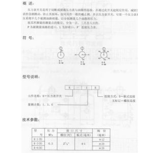 供应压力表开关