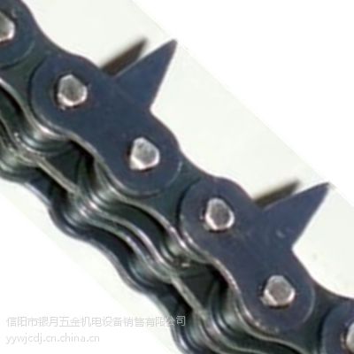 链条 碳钢齿形链 订制08B单排单侧尖齿链条