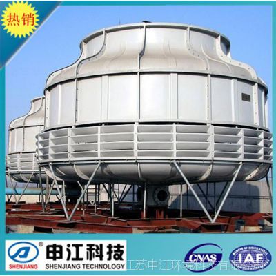 厂家直供玻璃钢冷却塔 横流式低噪音冷却塔 申江环保冷却塔安装