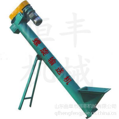 大型螺旋输送机效***，28型螺旋输送机定做，恒丰牌垂直螺旋输送机