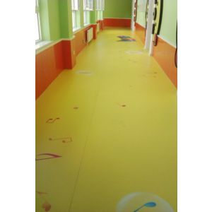 供应幼儿园PVC塑胶地板 石塑地板 防静电地板