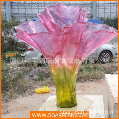 供应透明树脂花朵展示道具 模特衣架厦门橱窗道具 云朵道具