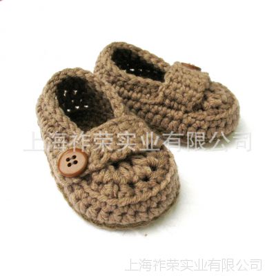 [厂家直销]婴儿毛线鞋 毛线编织婴儿鞋 针织毛线童鞋 手工婴儿鞋
