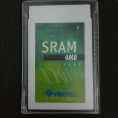 3250 רô洢俨 PRETEC SRAM 4MB Memory Card
