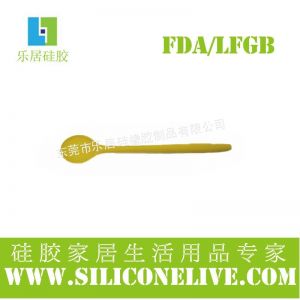 供应FDA标准硅胶勺 LFGB标准硅胶勺 食品级硅胶勺
