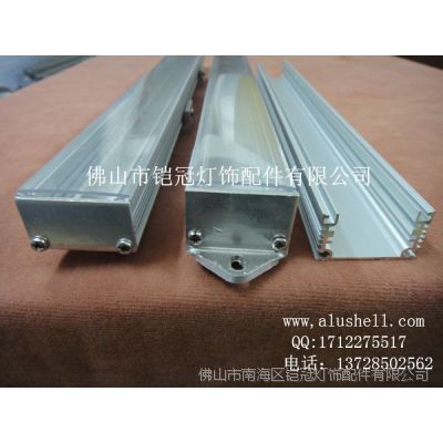 配PC罩带L或片型堵头的拉伸铝led洗墙灯外壳KG-03-16