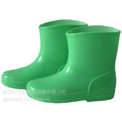 中童靴（绿）_儿童雨靴