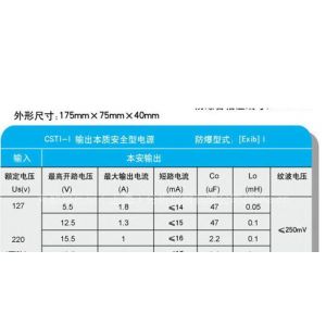 供应输出本安全型电源（有防爆证）/M383024