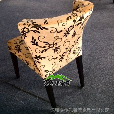 直销西餐桌椅 金属西餐椅 西餐厅软包餐椅 西餐厅餐椅家具系列