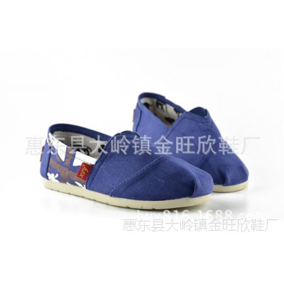 女懒人鞋厂家直销批发TOM 帆布鞋 热卖鞋单鞋低帮玛丽鞋秋季