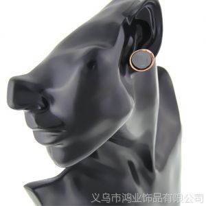 厂家促销 供应个性特色几何形耳钉批发 日韩流行款式