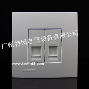 郑州西门子开关插座面板 德国西门子开关品牌 西门子雅白色电话插座
