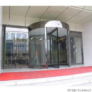 供应生产销售淄博旋转门 张店旋转门 淄川旋转门 临淄旋转门