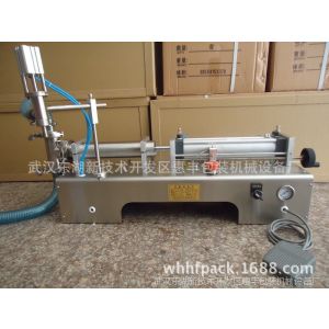 供应厂家批发气动环保型定量液体灌装机 洗衣液状产品自吸式灌装机