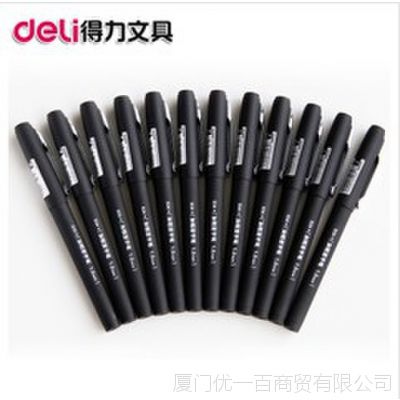 deliS34 Ӵ1.0mmǩֱ ֺڱ Ա ˮ ĥɰʸ