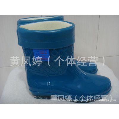 上海双钱新款时尚水晶短筒雨靴雨鞋珠光保暖雨靴甜美保暖雨鞋水鞋