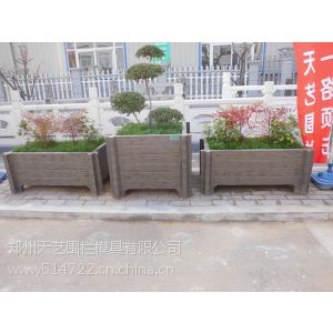 郑州天艺模具供应全国塑料模具水泥仿木花箱模具组合型