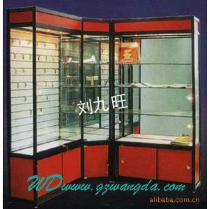 供应定做非标准规格钛合金精品展柜 精品展架