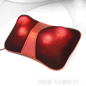供应一件代发车载颈椎按摩仪 按摩枕 颈部腰部 车用推拿按摩靠垫