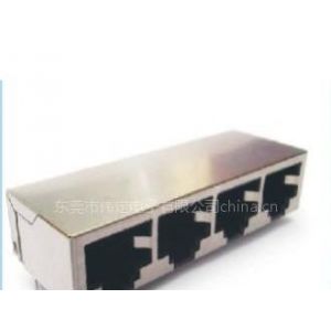 供应1X6网络接口RJ45 8P8C机顶盒接口 路由器接口