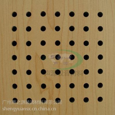 供应声源吸音墙面-孔木吸音板-会议室穿孔吸音板