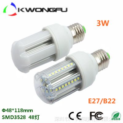 ¿3W 3528 48 ǴPC E27/B22/E14/G24 LED׵