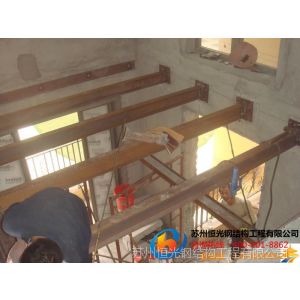 供应苏州制作钢结构阁楼 平房夹二层 槽钢 工字钢 方钢 钢结构楼梯