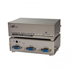 供应迈拓MT-2502 VGA分屏器/VGA分频器/VGA分配器 显示器一分二 2口