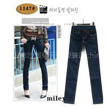 供应牛仔裤,时尚韩流绣花牛仔裤,中山云翔服装厂