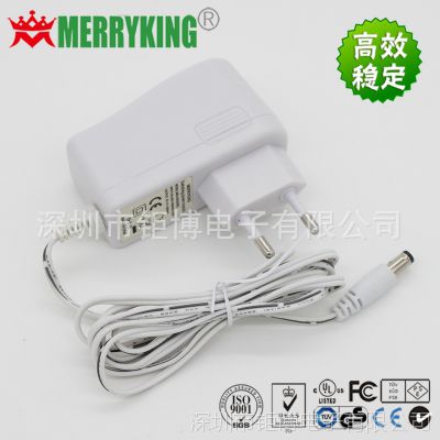 MerryKing品牌 12V1A白色英规数码相框电源  CE认证电源适配器