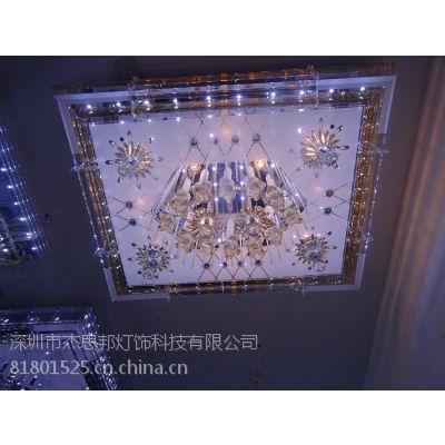 供应中山古镇厂家直供 LED欧式水晶灯批发客厅吊灯酒店吊灯客厅灯