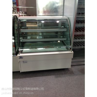 冷柜 弧形蛋糕制冷展示柜 面包房生日蛋糕柜 卧式蛋挞柜 巧克力保鲜柜