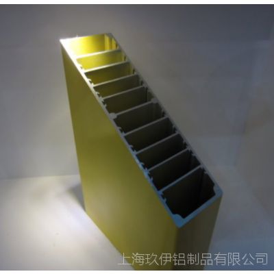 LED灯具,数控机床加工,铝零件拉伸铝件,黑色带齿角铝型材订做