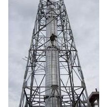 河北万信铁塔供应烟囱塔、消防炮塔、钢结构支架13383687890